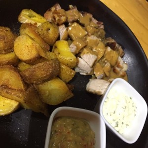 Picada de chicharron