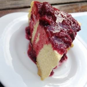 Cheesecake de mora