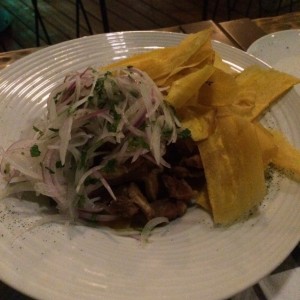 chicharron acevichado