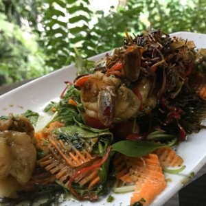 langostinos Saltados