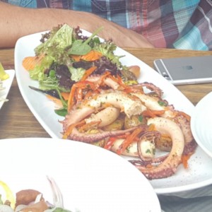Pulpo a la parrilla
