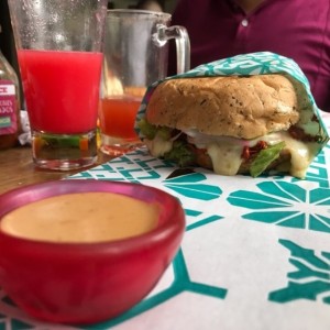 Torta de cochinita pibil