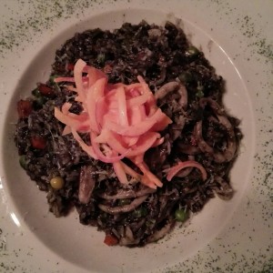 Arroz tinta negra