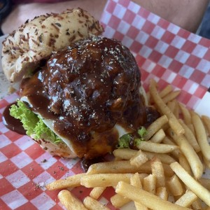Hamburguesa Barba Negra (media)