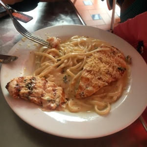 Spaguetti pollo