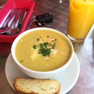 Sopa de palmitos