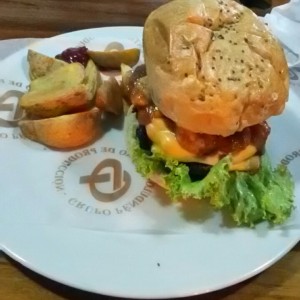 Hamburguesa de Camarones