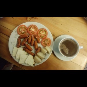 Chorizos y chocolate