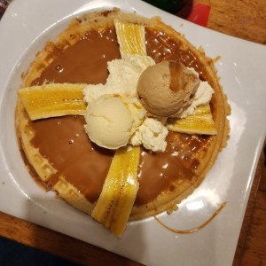 waffle de banano 