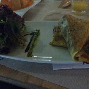 crepes vegetariano