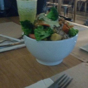 ensalada de la barra