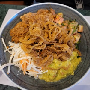 bowl pulled pork