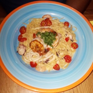 spaghetti frutti di mare
