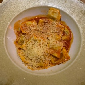 Raviolis de espinaca