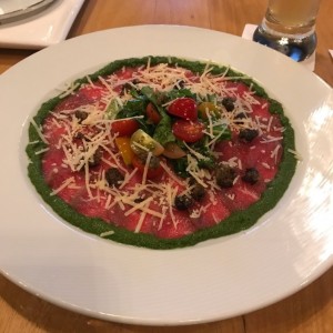 carpaccio de res