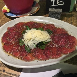 carpaccio encostrado