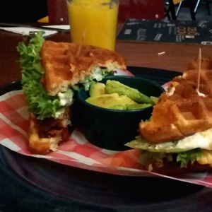 Chicken waffle