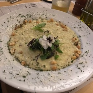 Rissoto con almendras
