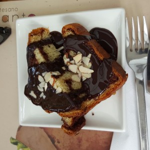 Pan de Chocolate y crocante