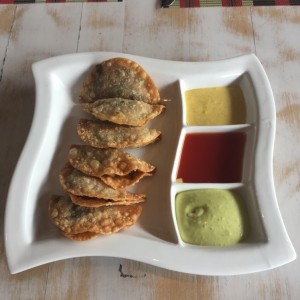 Wonton de Camarones 
