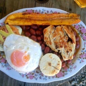 Bandeja de pollo a la plancha