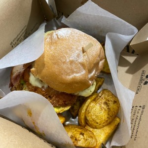 Hamburguesa de pollo