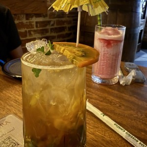 Lulada y jugo de corozo