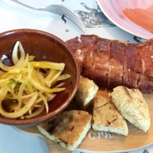 Entrada: chicharron