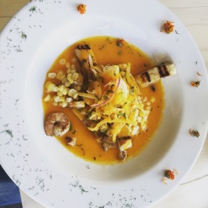 ceviche caliente !!