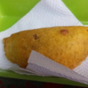 Empanada de papa y carne 