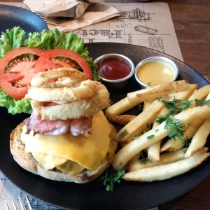 Hamburguesa woodstock