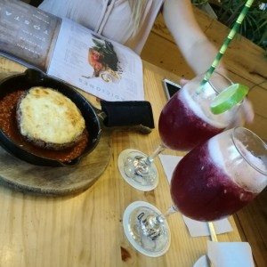 Portobello gratinado