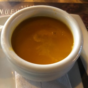 crema de zapallo