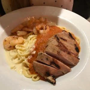 Pasta cañon camaron