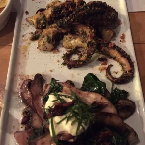 Pulpo a la brasa