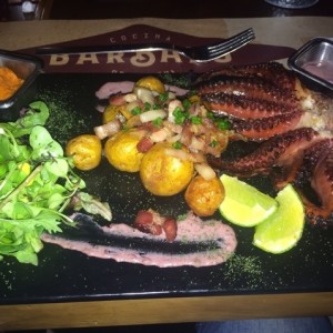 pulpo a la parrilla