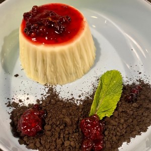 Panna cotta limón