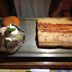 Salmon a la plancha