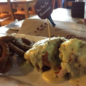 pechuga de pollo albardada