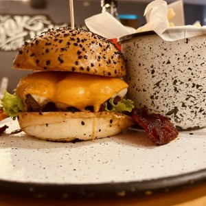 Cheese and bacon