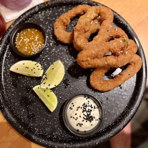 Calamares apanados 