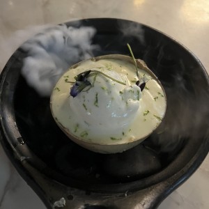Postre de coco