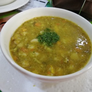 sopa de la huerta