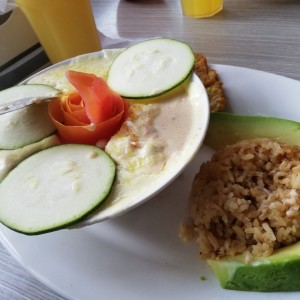 cazuela de mariscos