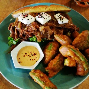 Sanduche pulled pork