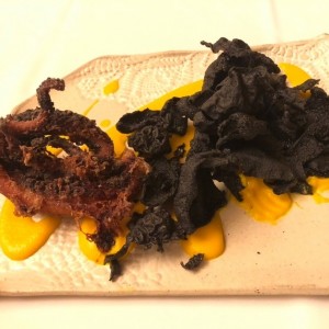 Pulpo crocante