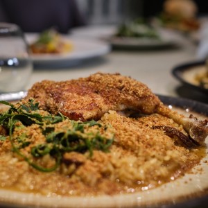 arroz cremoso de pato