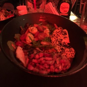tazon de pollo con mole
