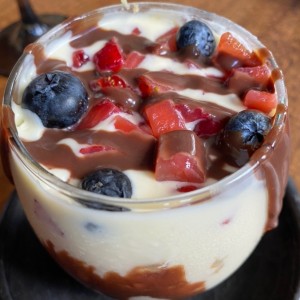 Cremoso de frutos rojos