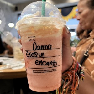 Frappe de fresa
